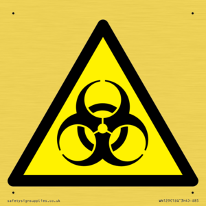 W009 Warning: Biological hazard